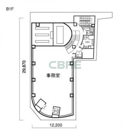 地下1階 平面図