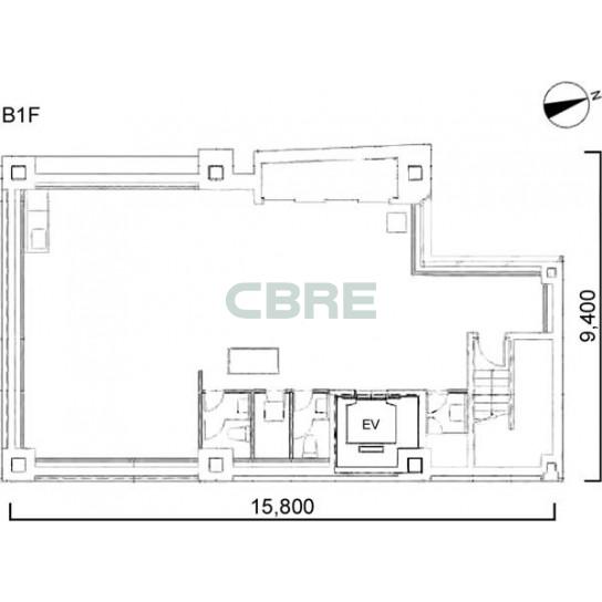地下1階 平面図