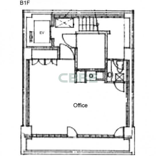 地下1階 平面図