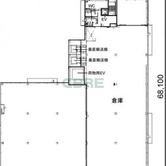 3階〜4階 平面図