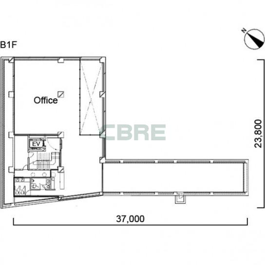 地下1階 平面図
