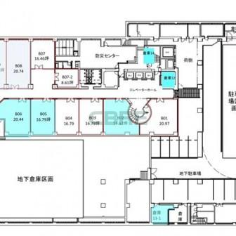 地下1階 平面図