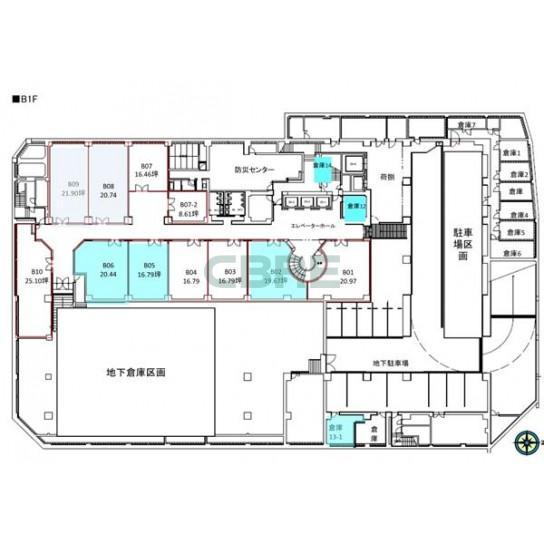 地下1階 平面図