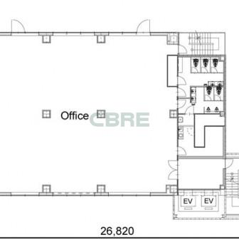 7階〜8階 平面図