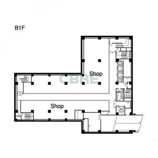 地下1階 平面図
