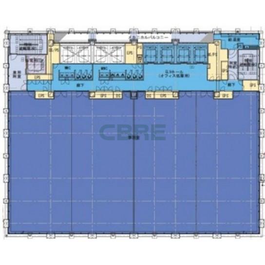 10階〜16階 平面図