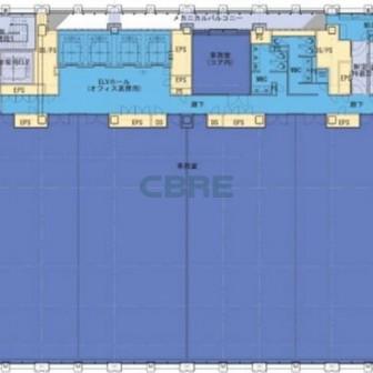 19階〜25階 平面図