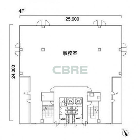 4階 平面図