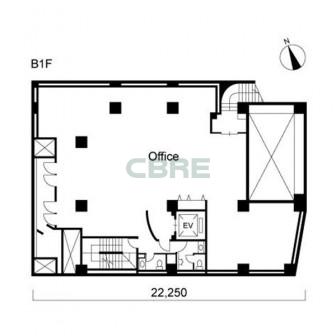 地下1階 平面図