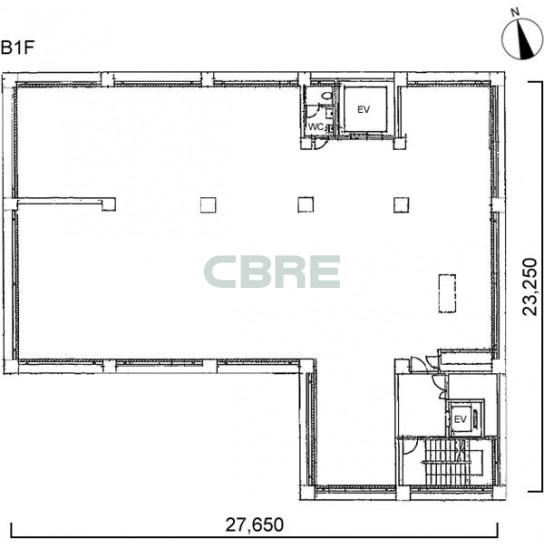 地下1階 平面図
