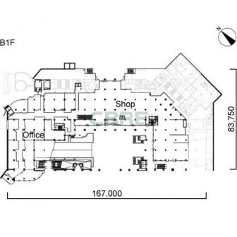 地下1階 平面図