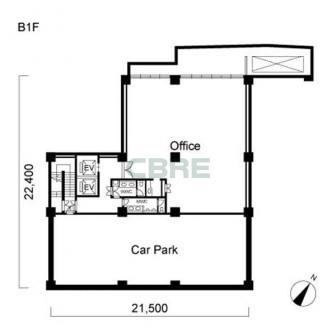地下1階 平面図