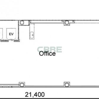 2階〜3階 平面図
