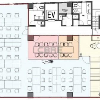 参考レイアウト8階（68.72坪）