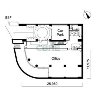 地下1階 平面図