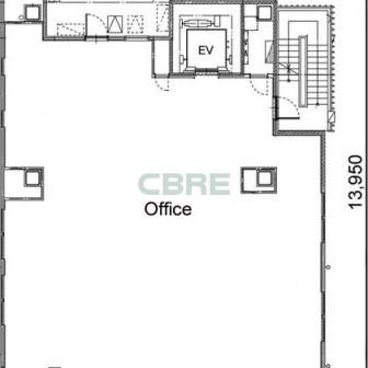4階〜5階 平面図