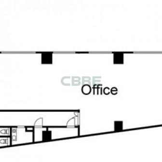 2階〜6階 平面図