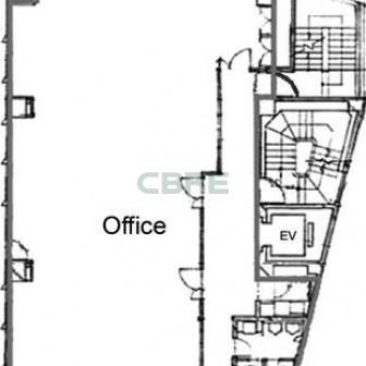 2階〜3階 平面図