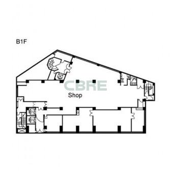 地下1階 平面図