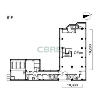 地下1階 平面図