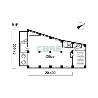 地下1階 平面図
