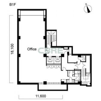 地下1階 平面図