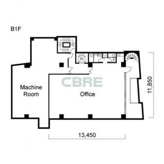地下1階 平面図