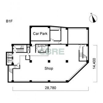 地下1階 平面図