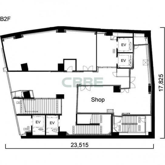 地下2階 平面図