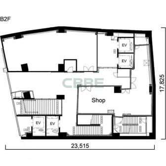 地下2階 平面図