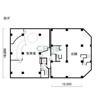 地下1階 平面図