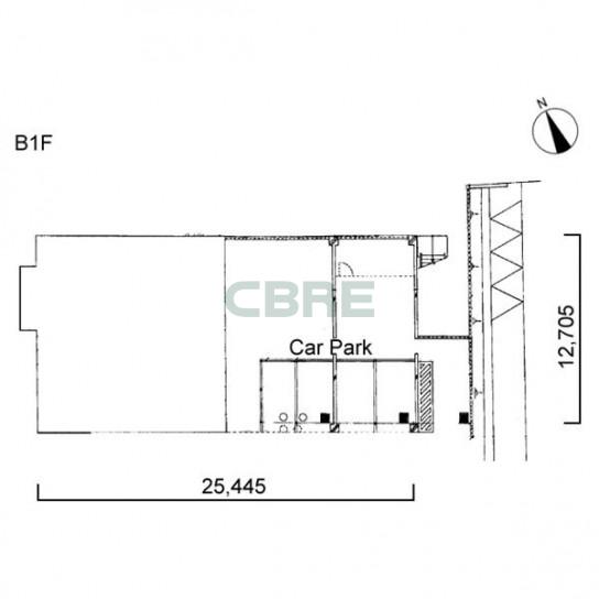 地下1階 平面図