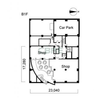 地下1階 平面図