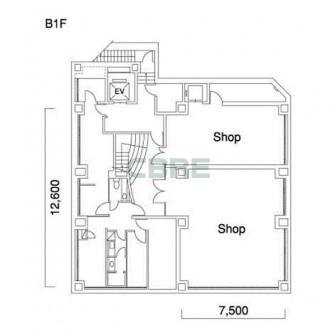 地下1階 平面図