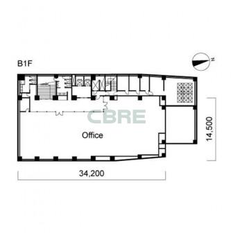 地下1階 平面図