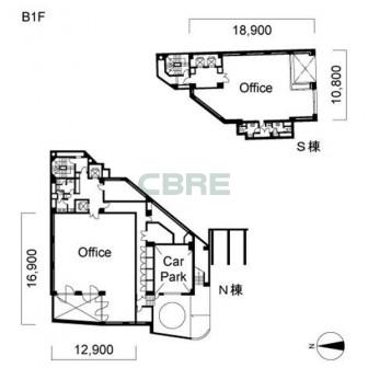 地下1階 平面図