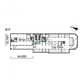 地下1階 平面図