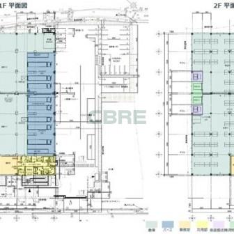 1階〜2階 平面図