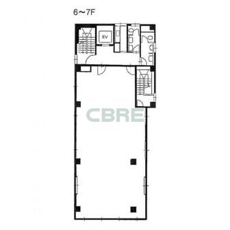 6階〜7階 平面図
