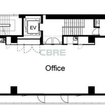 5階〜8階 平面図