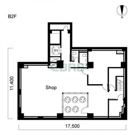 地下2階 平面図