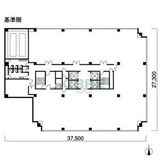 基準階 平面図