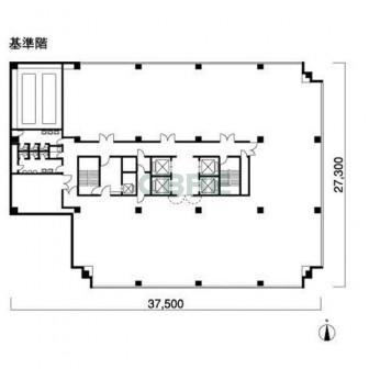 基準階 平面図