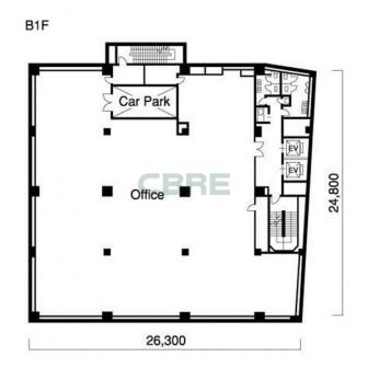 地下1階 平面図