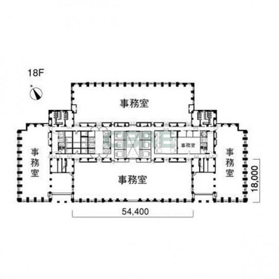 基準階 平面図