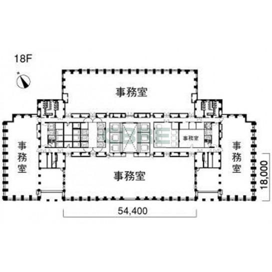 基準階 平面図