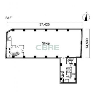 地下1階 平面図