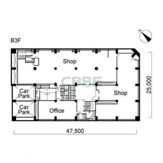 地下3階 平面図