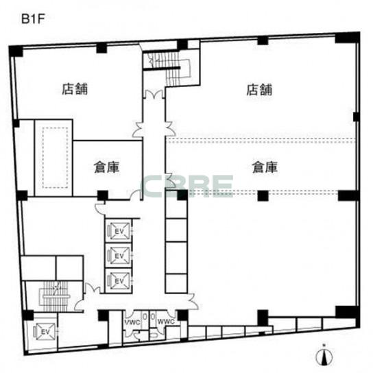 地下1階 平面図