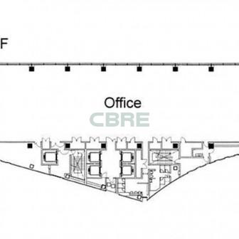 10階〜17階 平面図